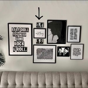 ‘Wild Thing’ Typography Black and White Print 8x10